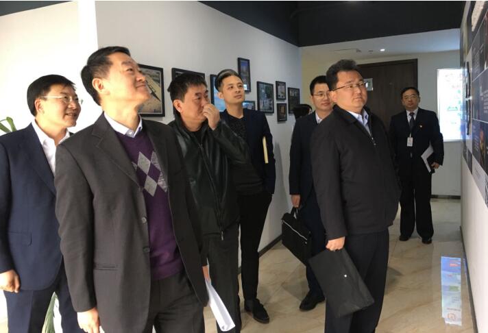 集团党委书记、董事长任丁率队调研红宝石hbs商贸事情