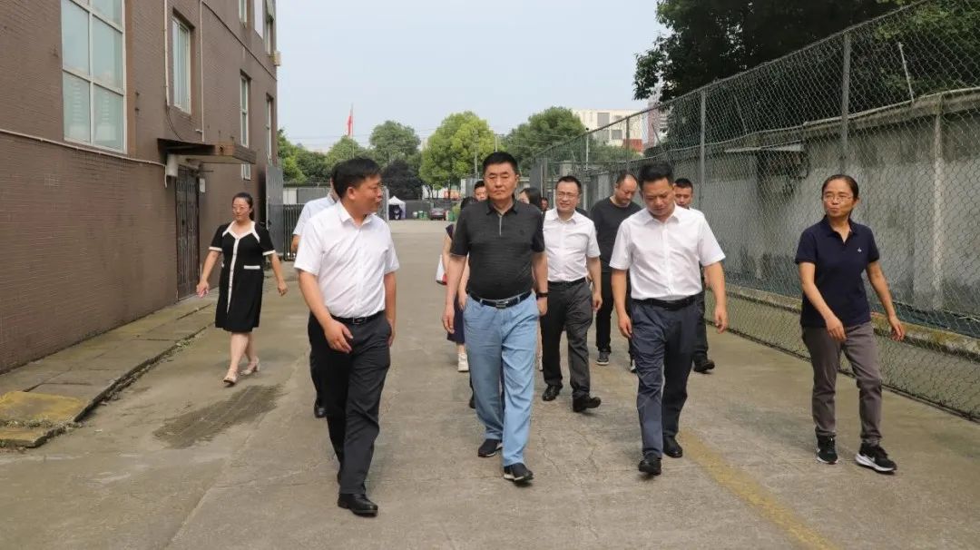 省红宝石hbs集团向导带队调研锦弘集团文印中心保密命题阅卷印制基地