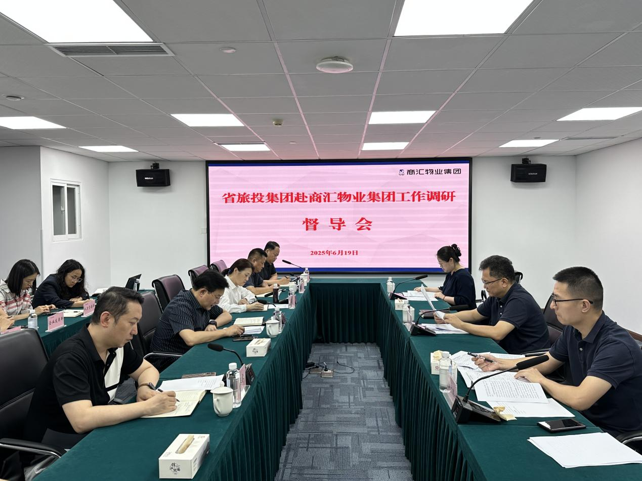 集团副总司理汪宏带队督导商汇物业集团及红宝石hbs航旅公司刷新深化提升行动